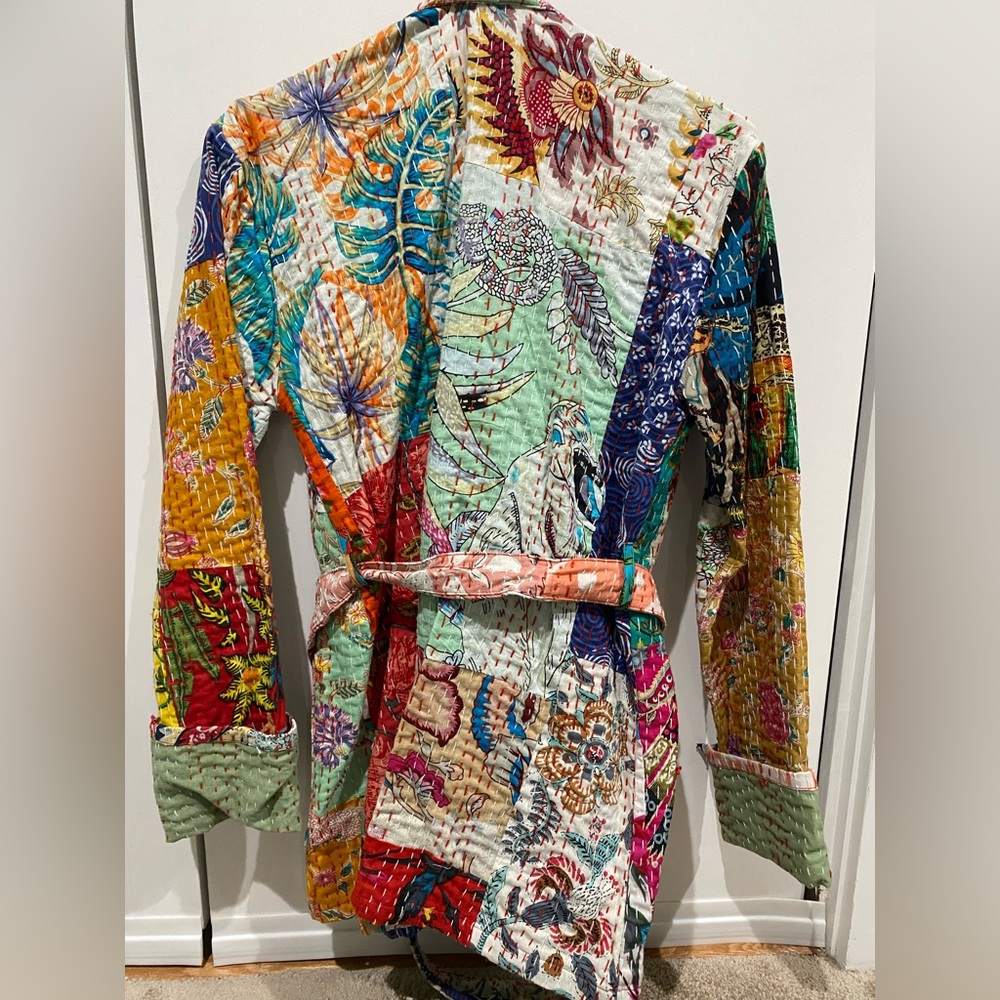 Multicolor Quilted Women's Jacket
